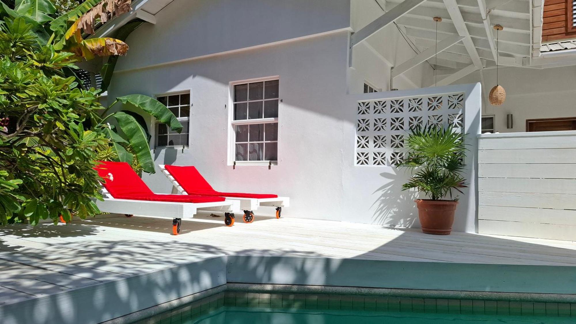 Amanda'S Place Green Studio - Pool And Tropical Garden Кайе Колкер Екстериор снимка