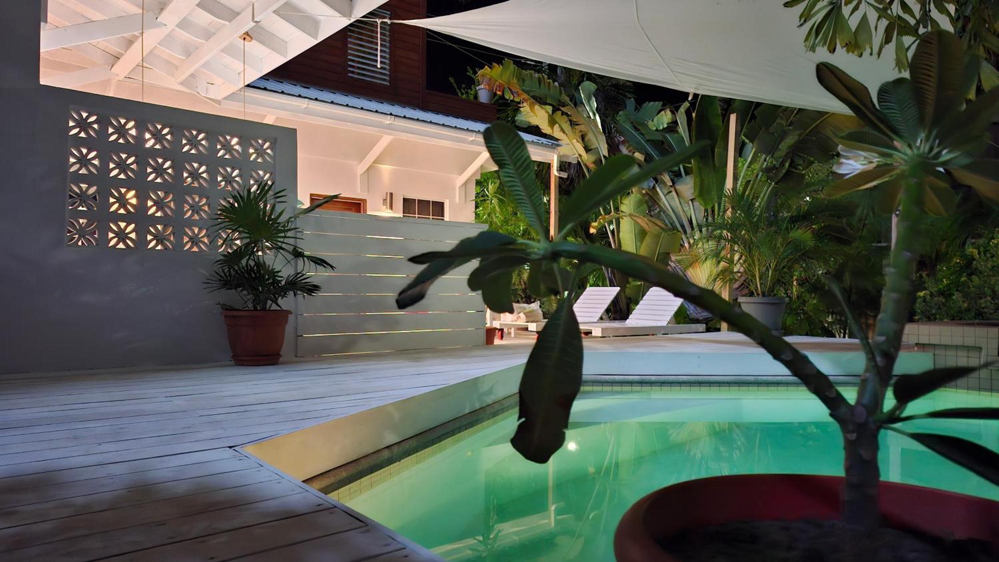 Amanda'S Place Green Studio - Pool And Tropical Garden Кайе Колкер Екстериор снимка