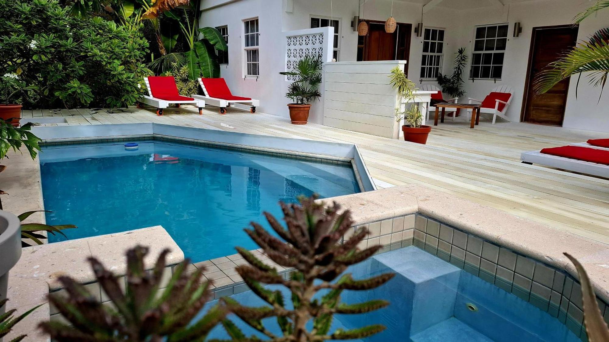 Amanda'S Place Green Studio - Pool And Tropical Garden Кайе Колкер Екстериор снимка
