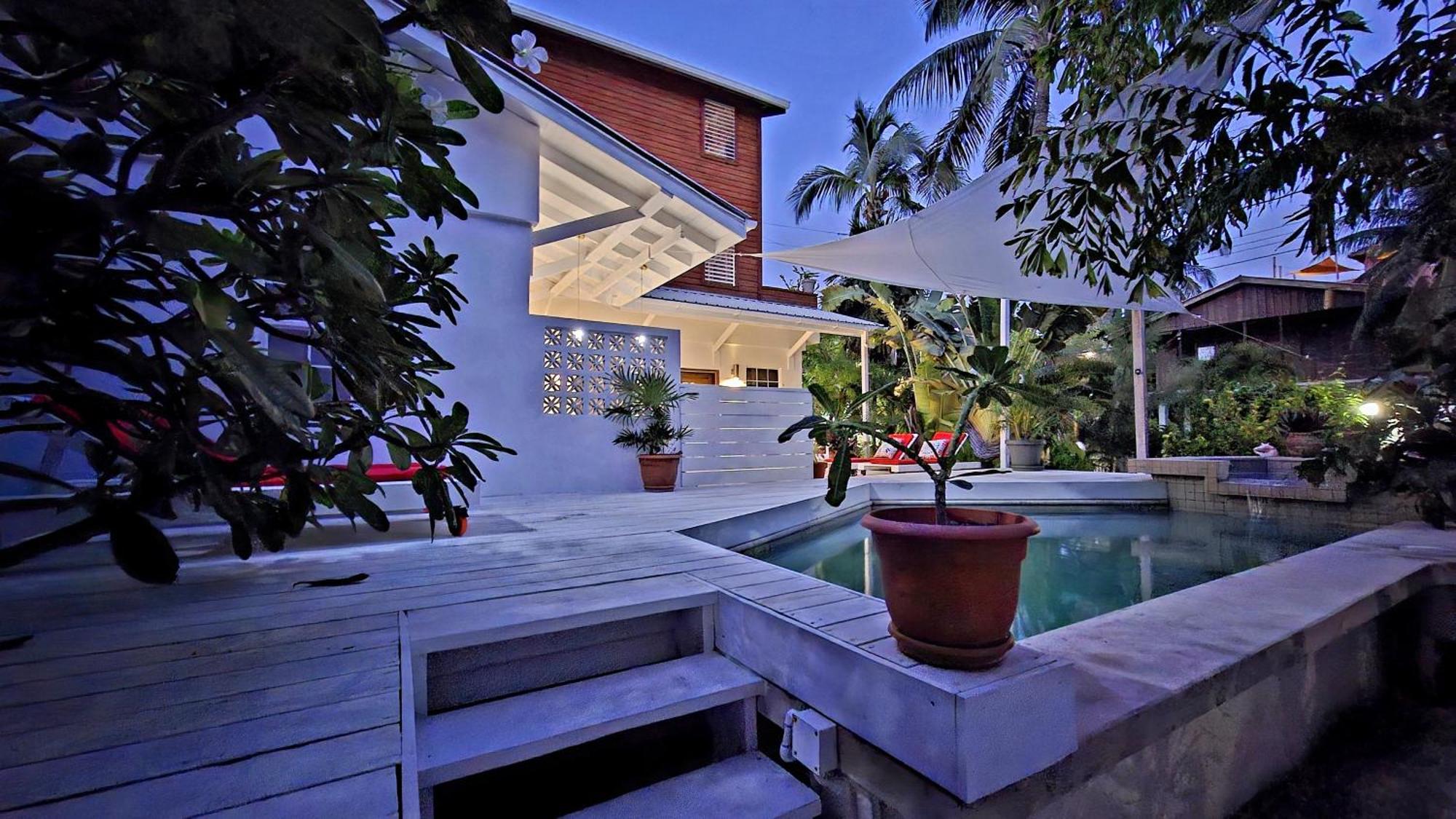 Amanda'S Place Green Studio - Pool And Tropical Garden Кайе Колкер Екстериор снимка